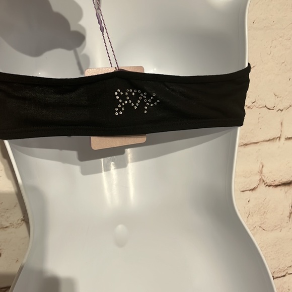 🆕Savage X Fenty Tie Front Halter Top, Size S - Picture 3 of 7